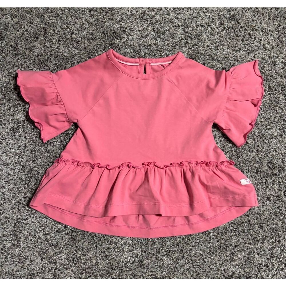 ❤️RuffleButt Baby Girl Mia Top 12-18M